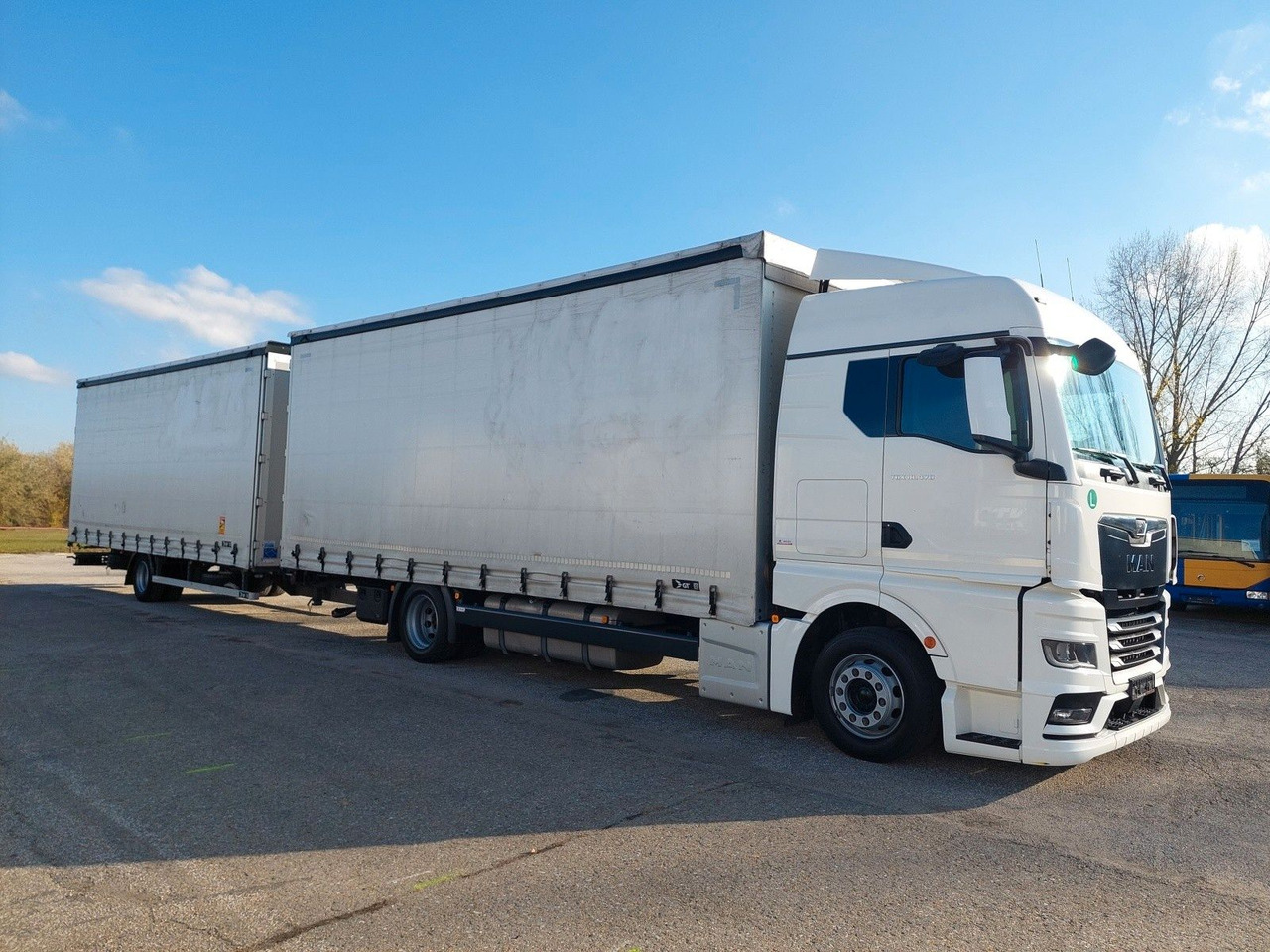 MAN TGX 18.470 LL + Gniotpol G-4080 120 m3 Durchbar - Тентована вантажівка: фото 2 MAN TGX 18.470 LL + Gniotpol G-4080 120 m3 Durchbar - Тентована вантажівка: фото 2