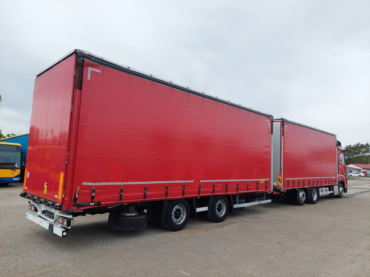 Mercedes-Benz Actros 2545 L/NR 6x2 + Wielton PC2K Durchbar - Тентована вантажівка: фото 4 Mercedes-Benz Actros 2545 L/NR 6x2 + Wielton PC2K Durchbar - Тентована вантажівка: фото 4