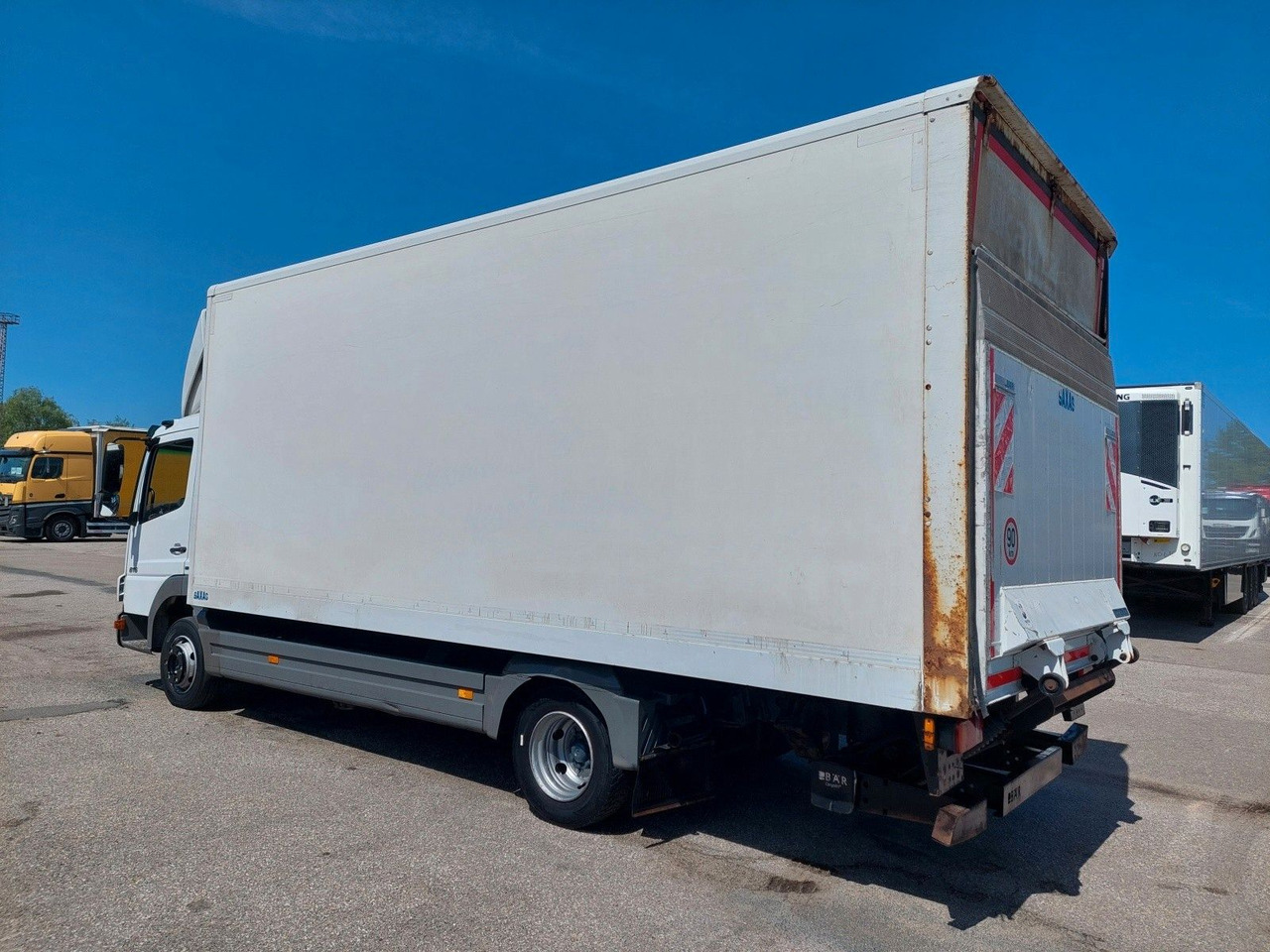Mercedes-Benz Atego 816 4x2 - Фургон з закритим кузовом: фото 3 Mercedes-Benz Atego 816 4x2 - Фургон з закритим кузовом: фото 3