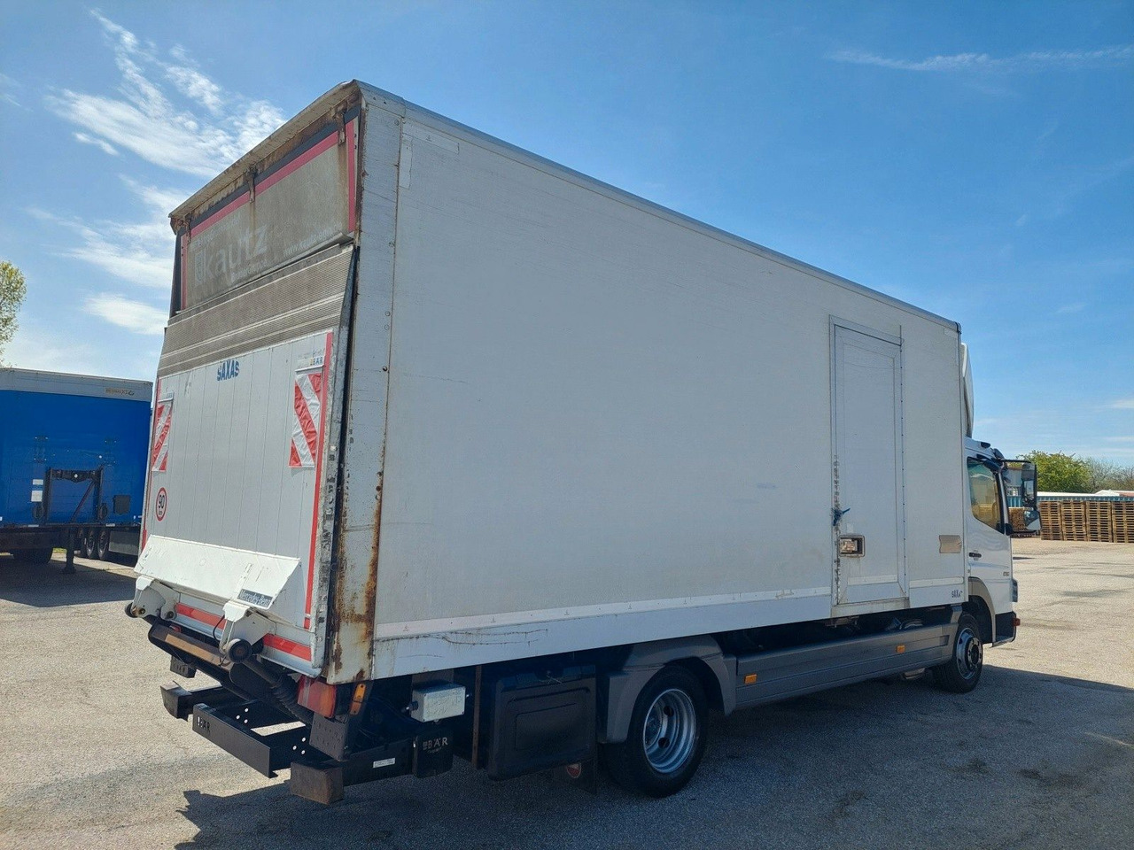 Mercedes-Benz Atego 816 4x2 - Фургон з закритим кузовом: фото 4 Mercedes-Benz Atego 816 4x2 - Фургон з закритим кузовом: фото 4