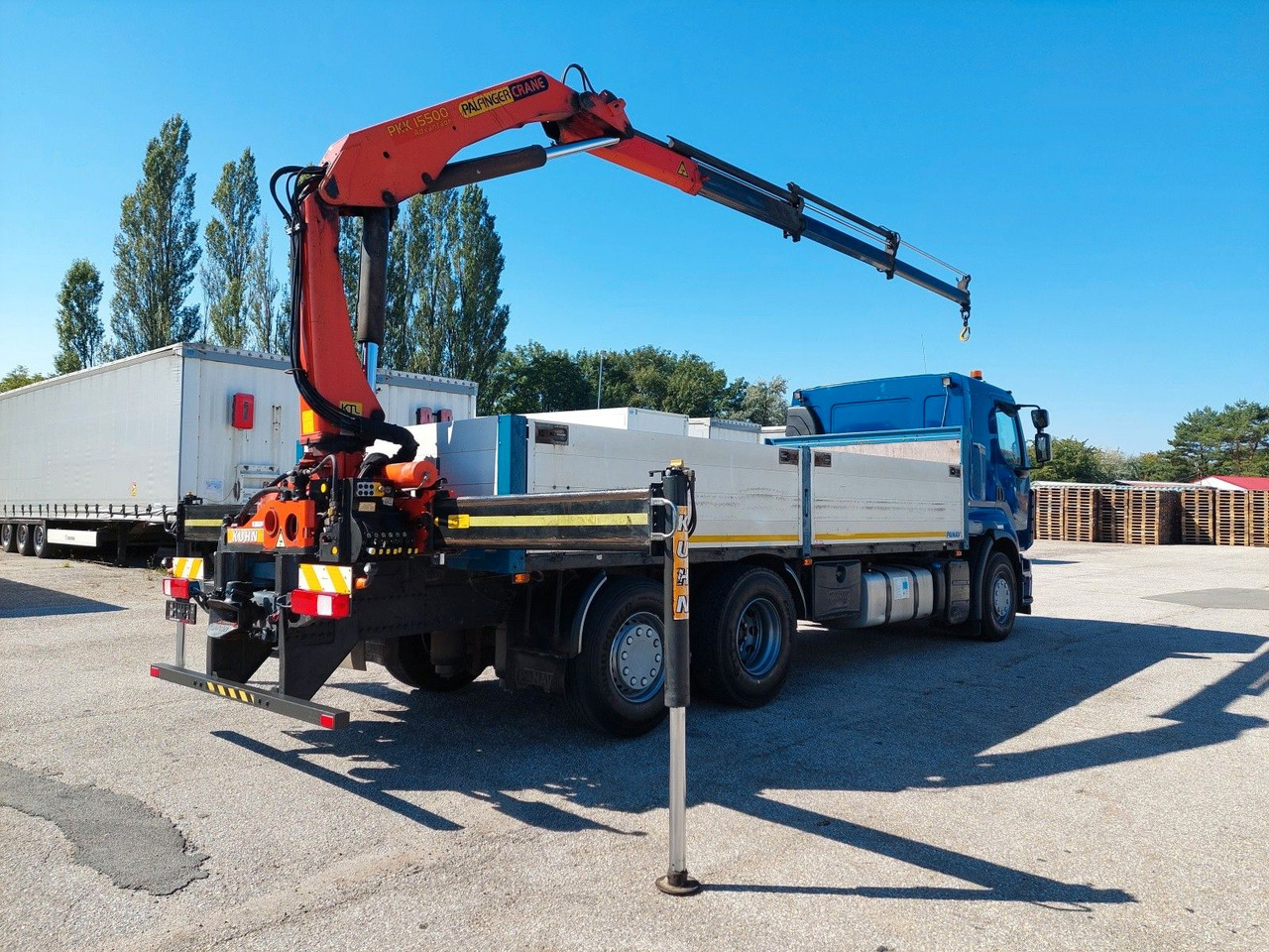 Renault Premium DXI R450.26 HR Palfinger PK 15.500 - Бортова вантажівка/ Платформа, Вантажівка з маніпулятором: фото 4 Renault Premium DXI R450.26 HR Palfinger PK 15.500 - Бортова вантажівка/ Платформа, Вантажівка з маніпулятором: фото 4
