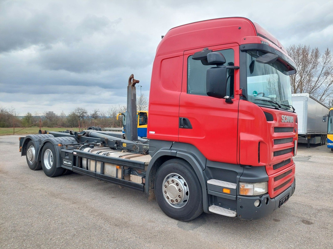 Scania R 400 LB 6x2/4 Meiller RK 20.65 - Гаковий мультиліфт вантажівка: фото 4 Scania R 400 LB 6x2/4 Meiller RK 20.65 - Гаковий мультиліфт вантажівка: фото 4