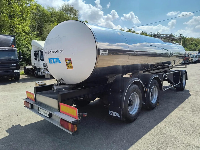 ETA 16500L INSULATED INOX TANK - 1 COMP - Причіп цистерна: фото 5 ETA 16500L INSULATED INOX TANK - 1 COMP - Причіп цистерна: фото 5
