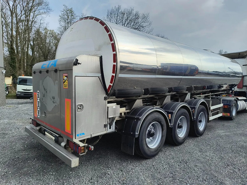 ETA 29000L INSULATED INOX TANK - 1 COMP - PUMP - Напівпричіп цистерна: фото 5 ETA 29000L INSULATED INOX TANK - 1 COMP - PUMP - Напівпричіп цистерна: фото 5