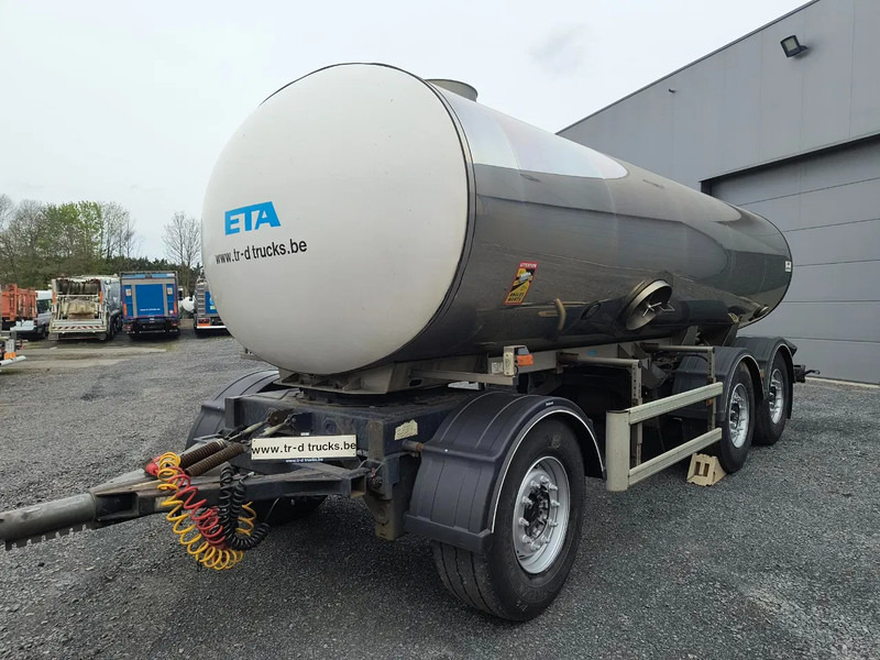 ETA INSULATED INOX TANK 16500L - Причіп цистерна: фото 1 ETA INSULATED INOX TANK 16500L - Причіп цистерна: фото 1