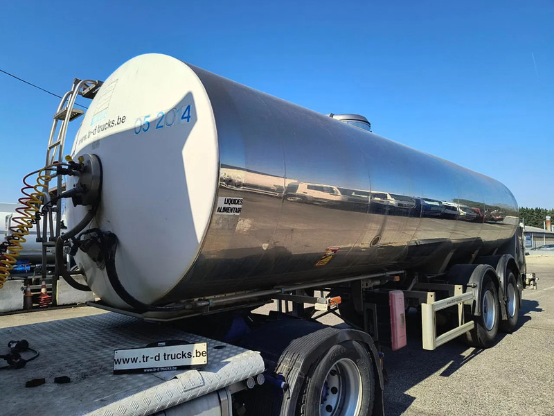 MAISONNEUVE INSULATED INOX TANK 25000 L - 1 COMP - PUMP - Напівпричіп цистерна: фото 1 MAISONNEUVE INSULATED INOX TANK 25000 L - 1 COMP - PUMP - Напівпричіп цистерна: фото 1