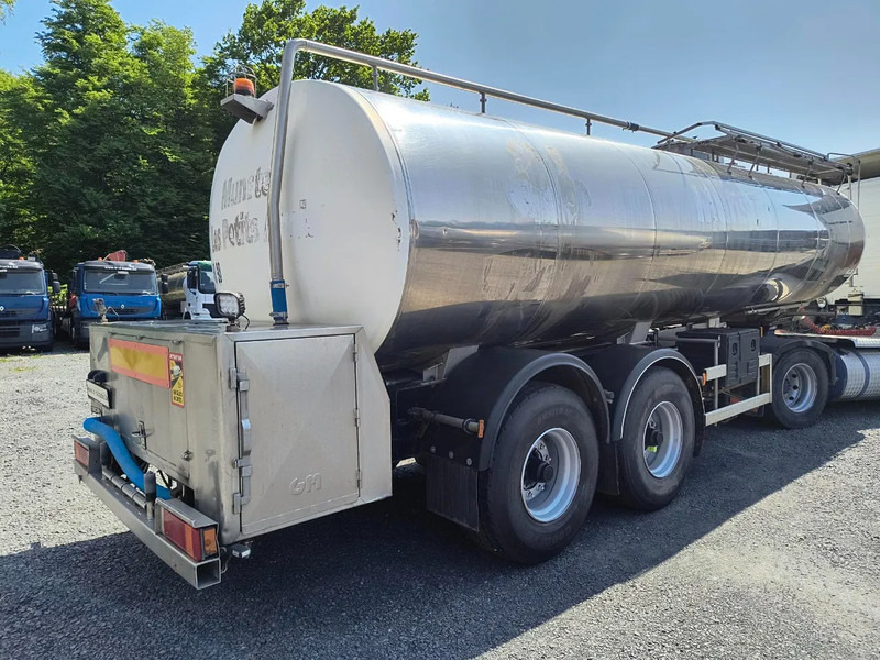 Magyar 25000L INSULATED INOX TANK - PUMP - Напівпричіп цистерна: фото 4 Magyar 25000L INSULATED INOX TANK - PUMP - Напівпричіп цистерна: фото 4