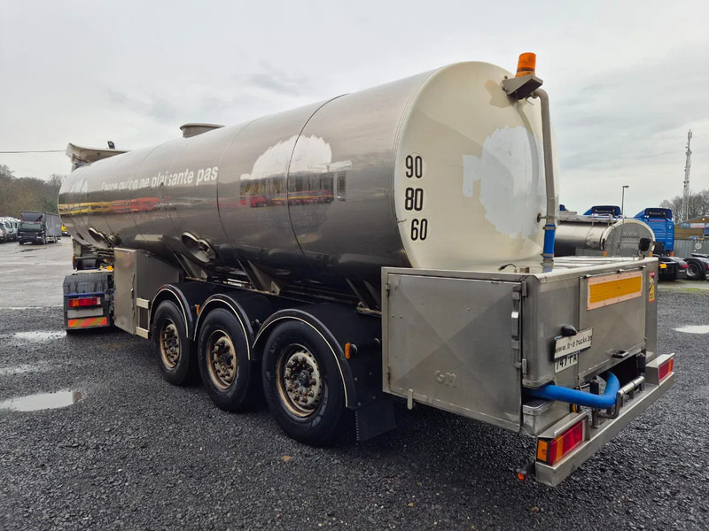 Magyar 29000L INSULATED INOX TANK - 1 COMP - PUMP - Напівпричіп цистерна: фото 3 Magyar 29000L INSULATED INOX TANK - 1 COMP - PUMP - Напівпричіп цистерна: фото 3