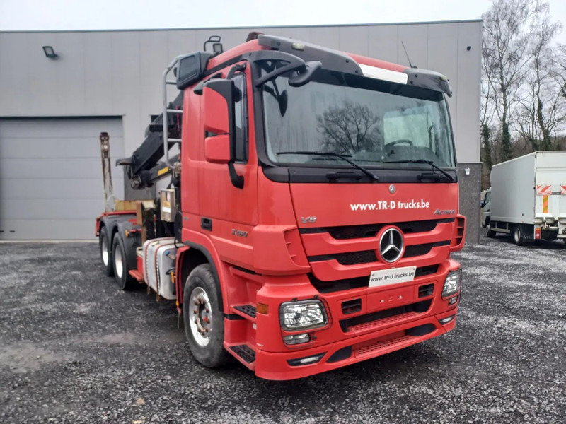 Mercedes-Benz Actros 3360 V8 avec GRUE HIAB 251S80 - 6X4 - V8 - Лісовоз, Вантажівка з маніпулятором: фото 1 Mercedes-Benz Actros 3360 V8 avec GRUE HIAB 251S80 - 6X4 - V8 - Лісовоз, Вантажівка з маніпулятором: фото 1