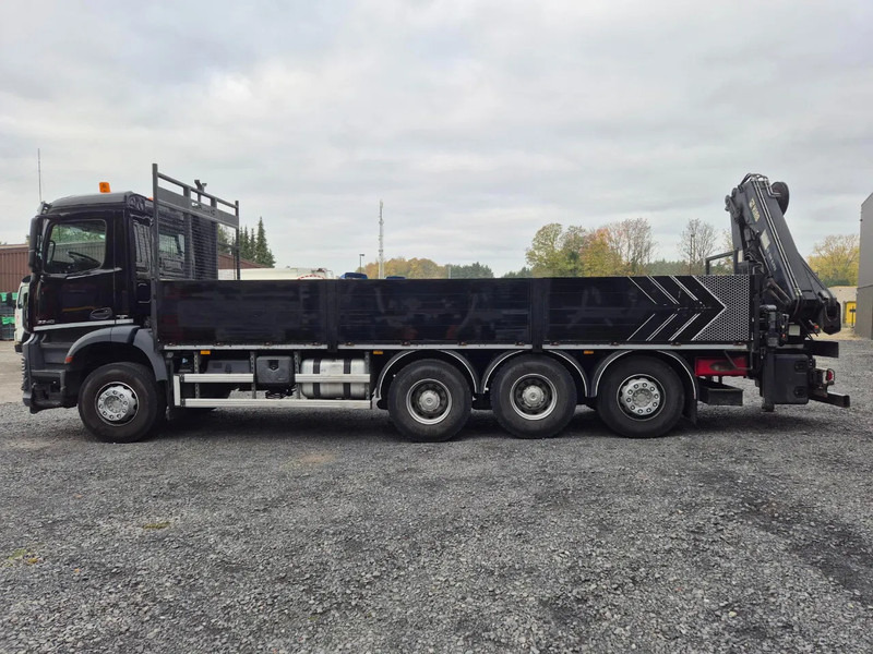 Бортова вантажівка/ Платформа, Вантажівка з маніпулятором Mercedes-Benz Arocs 3240 8X4 - HIAB 166E-5 HIPRO WITH REMOTE CONTROL - ROTATOR: фото 8