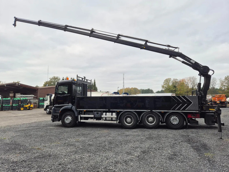 Бортова вантажівка/ Платформа, Вантажівка з маніпулятором Mercedes-Benz Arocs 3240 8X4 - HIAB 166E-5 HIPRO WITH REMOTE CONTROL - ROTATOR: фото 18