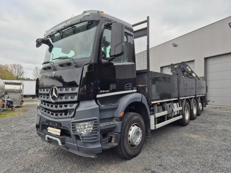 Mercedes-Benz Arocs 3240 8X4 - HIAB 166E-5 HIPRO WITH REMOTE CONTROL - ROTATOR - Бортова вантажівка/ Платформа, Вантажівка з маніпулятором: фото 1 Mercedes-Benz Arocs 3240 8X4 - HIAB 166E-5 HIPRO WITH REMOTE CONTROL - ROTATOR - Бортова вантажівка/ Платформа, Вантажівка з маніпулятором: фото 1
