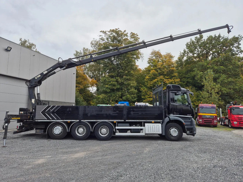 Бортова вантажівка/ Платформа, Вантажівка з маніпулятором Mercedes-Benz Arocs 3240 8X4 - HIAB 166E-5 HIPRO WITH REMOTE CONTROL - ROTATOR: фото 20