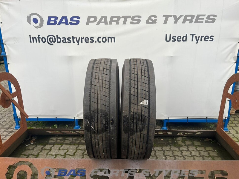 Bridgestone Bridgestone 315/80R22.5 DURAVIS R-STEER002 156/150 M+S 3PMSF gebruikte set - Шина в категорії Вантажівки: фото 1 Bridgestone Bridgestone 315/80R22.5 DURAVIS R-STEER002 156/150 M+S 3PMSF gebruikte set - Шина в категорії Вантажівки: фото 1