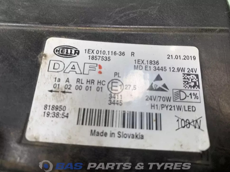 DAF XF106 - Передня фара в категорії Вантажівки: фото 3 DAF XF106 - Передня фара в категорії Вантажівки: фото 3