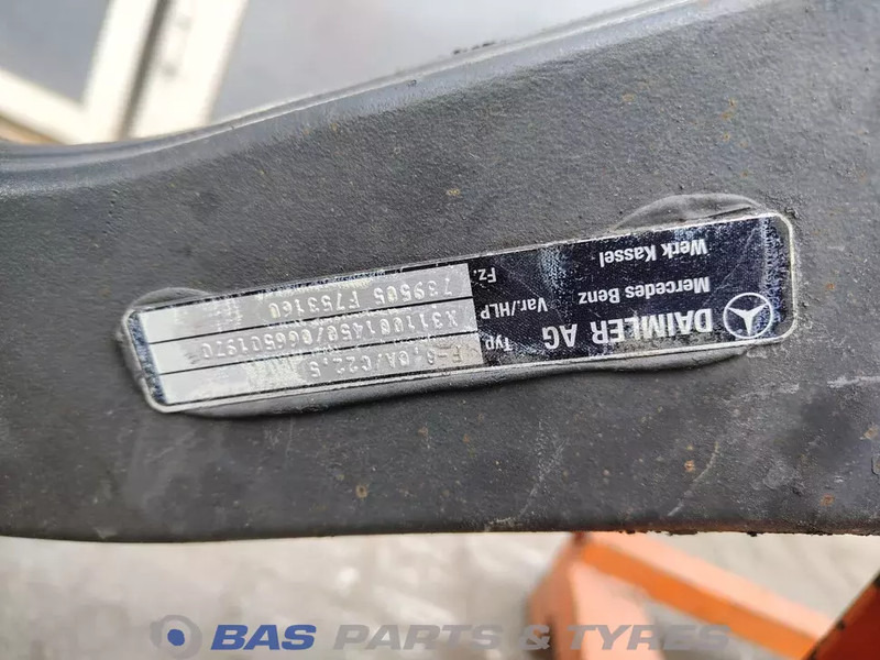 Mercedes-Benz Mercedes F-8A/C22.5 Vooras A 960 331 27 01 - Передня вісь в категорії Вантажівки: фото 4 Mercedes-Benz Mercedes F-8A/C22.5 Vooras A 960 331 27 01 - Передня вісь в категорії Вантажівки: фото 4