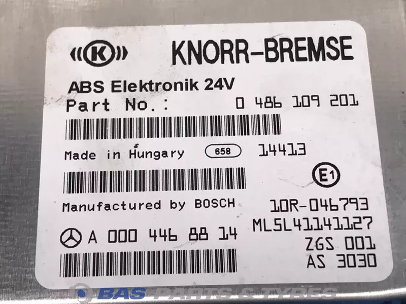 Mercedes-Benz Regeleenheid ABS Mercedes A 000 446 86 14 - Блок управління в категорії Вантажівки: фото 2 Mercedes-Benz Regeleenheid ABS Mercedes A 000 446 86 14 - Блок управління в категорії Вантажівки: фото 2