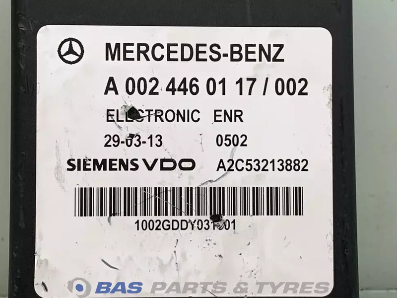 Mercedes-Benz Regeleenheid Axor Mercedes A 002 446 01 17 - Блок управління в категорії Вантажівки: фото 3 Mercedes-Benz Regeleenheid Axor Mercedes A 002 446 01 17 - Блок управління в категорії Вантажівки: фото 3
