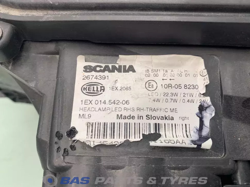 Scania S-Serie NextGen Koplamp Rechts 2674391 - Передня фара в категорії Вантажівки: фото 5 Scania S-Serie NextGen Koplamp Rechts 2674391 - Передня фара в категорії Вантажівки: фото 5