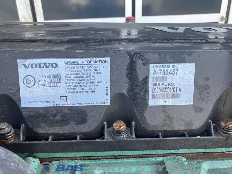 Volvo FH3 Motor Volvo D13C 540 C2 21625908 - Двигун в категорії Вантажівки: фото 5 Volvo FH3 Motor Volvo D13C 540 C2 21625908 - Двигун в категорії Вантажівки: фото 5