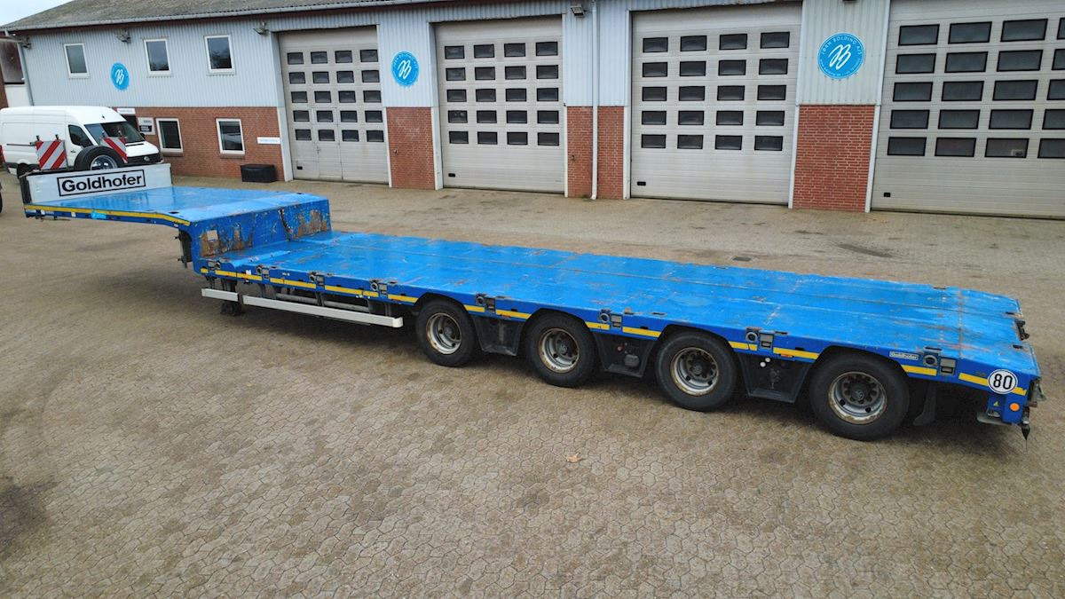 Goldhofer STN-L 4 A F2 - Бортовий напівпричіп/ Платформа: фото 2 Goldhofer STN-L 4 A F2 - Бортовий напівпричіп/ Платформа: фото 2
