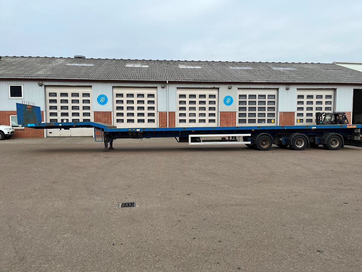 Nooteboom 0SDS - Бортовий напівпричіп/ Платформа: фото 2 Nooteboom 0SDS - Бортовий напівпричіп/ Платформа: фото 2