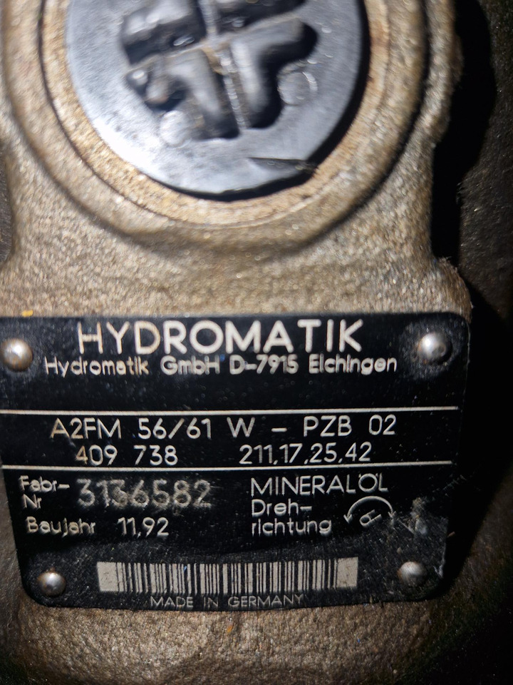 BOMBA HYDROMATIK A2FM 56/61W - Гідронасос: фото 3 BOMBA HYDROMATIK A2FM 56/61W - Гідронасос: фото 3