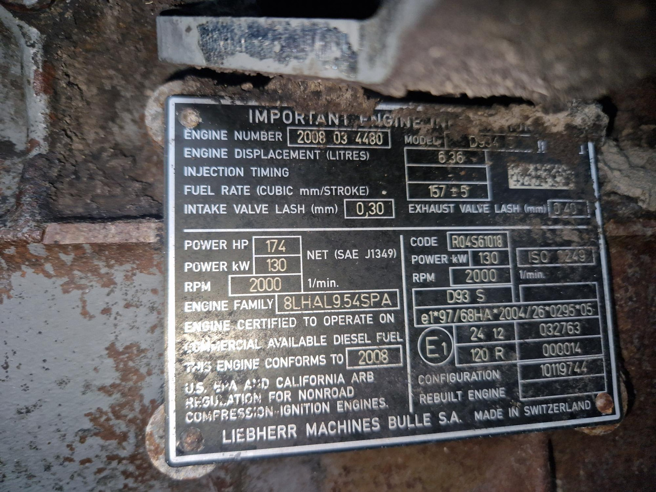 LIEBHERR D934S A6 - Двигун в категорії Будівельна техніка: фото 4 LIEBHERR D934S A6 - Двигун в категорії Будівельна техніка: фото 4