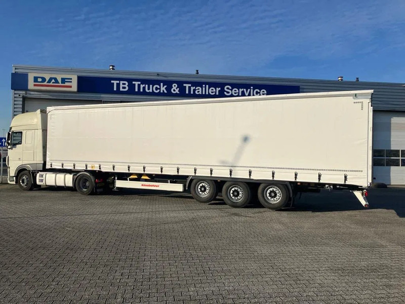 Kässbohrer SCS X / 90 - 12 / 27 Schuifzeilen met twee liftassen en hefdak 500mm - Тентований напівпричіп: фото 4 Kässbohrer SCS X / 90 - 12 / 27 Schuifzeilen met twee liftassen en hefdak 500mm - Тентований напівпричіп: фото 4
