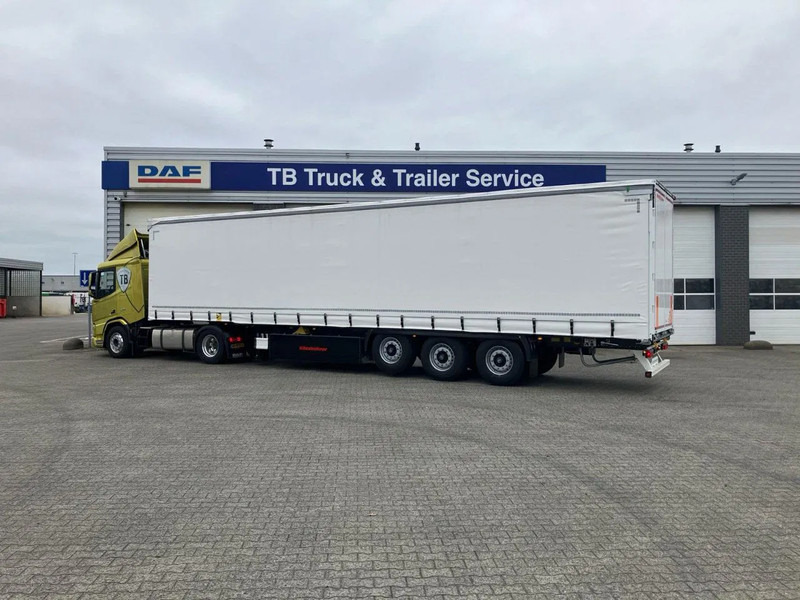 Kässbohrer SCS X+ / 90 - 12 / 27 Schuifzeilen multiplex vloer met palletkist 30 Europallets - Тентований напівпричіп: фото 4 Kässbohrer SCS X+ / 90 - 12 / 27 Schuifzeilen multiplex vloer met palletkist 30 Europallets - Тентований напівпричіп: фото 4