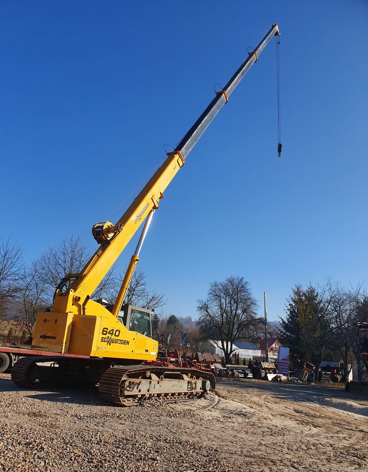 Dźwigi, żurawie, podnośniki Sennebogen 640RH Dźwig 40t 30m - Гусеничний кран: фото 2 Dźwigi, żurawie, podnośniki Sennebogen 640RH Dźwig 40t 30m - Гусеничний кран: фото 2