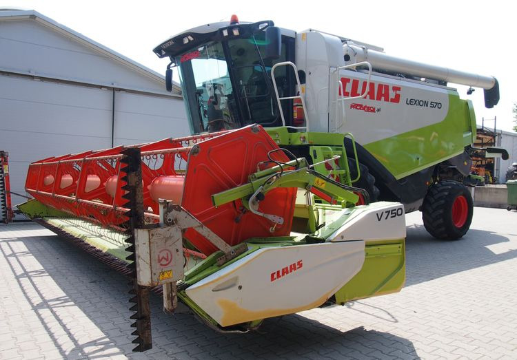 Kombajn zbożawy Claas Lexon 570 Kombajn zbożowy CLAAS LEXION 570+ heder VARIO 7,5m - Зернозбиральний комбайн: фото 2 Kombajn zbożawy Claas Lexon 570 Kombajn zbożowy CLAAS LEXION 570+ heder VARIO 7,5m - Зернозбиральний комбайн: фото 2