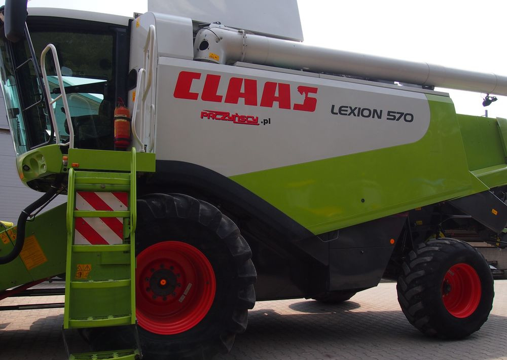 Kombajn zbożawy Claas Lexon 570 Kombajn zbożowy CLAAS LEXION 570+ heder VARIO 7,5m - Зернозбиральний комбайн: фото 4 Kombajn zbożawy Claas Lexon 570 Kombajn zbożowy CLAAS LEXION 570+ heder VARIO 7,5m - Зернозбиральний комбайн: фото 4