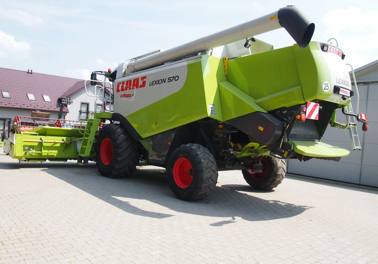 Kombajn zbożawy Claas Lexon 570 Kombajn zbożowy CLAAS LEXION 570+ heder VARIO 7,5m - Зернозбиральний комбайн: фото 5 Kombajn zbożawy Claas Lexon 570 Kombajn zbożowy CLAAS LEXION 570+ heder VARIO 7,5m - Зернозбиральний комбайн: фото 5