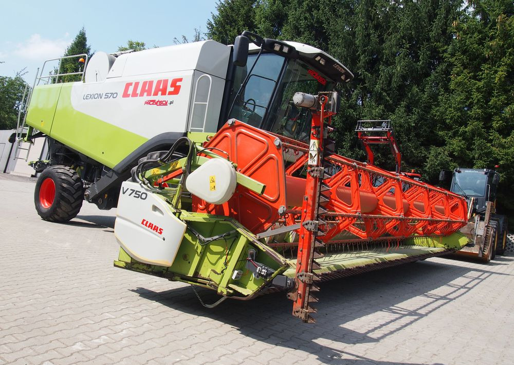 Kombajn zbożawy Claas Lexon 570 Kombajn zbożowy CLAAS LEXION 570+ heder VARIO 7,5m - Зернозбиральний комбайн: фото 3 Kombajn zbożawy Claas Lexon 570 Kombajn zbożowy CLAAS LEXION 570+ heder VARIO 7,5m - Зернозбиральний комбайн: фото 3