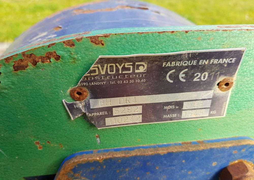 Kosiarka bijakowa Desvoys BH DR4 2011 - Косарка-подрібнювач: фото 5 Kosiarka bijakowa Desvoys BH DR4 2011 - Косарка-подрібнювач: фото 5