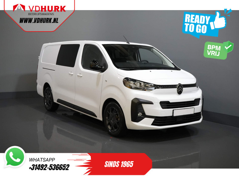 Citroën Jumpy 2.0 HDI 180 pk Aut. DC Dubbel Cabine BPM VRIJ! 2x Schuifdeur/ Virtual Cockpit/ Navi/ Carplay/ Camera/ PDC/ Cruise/ Trekhaak/ Air - Суцільнометалевий фургон, Вантажопасажирський фургон: фото 1 Citroën Jumpy 2.0 HDI 180 pk Aut. DC Dubbel Cabine BPM VRIJ! 2x Schuifdeur/ Virtual Cockpit/ Navi/ Carplay/ Camera/ PDC/ Cruise/ Trekhaak/ Air - Суцільнометалевий фургон, Вантажопасажирський фургон: фото 1