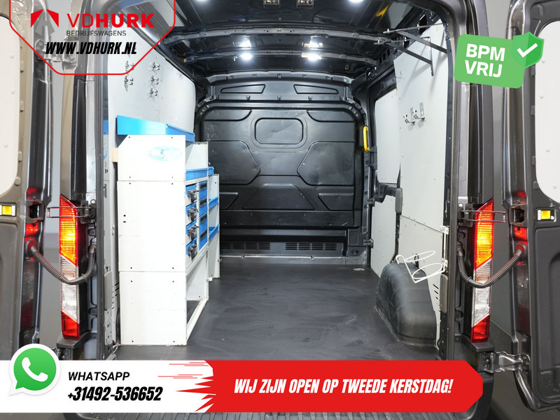 Суцільнометалевий фургон Ford Transit 350 2.0 TDCI 170 pk Aut. L2H2 BPM VRIJ! Carplay/ Navi/ Camera/ Inrichting/ Trekhaak/ PDC/ Cruise/ Airco: фото 15 Суцільнометалевий фургон Ford Transit 350 2.0 TDCI 170 pk Aut. L2H2 BPM VRIJ! Carplay/ Navi/ Camera/ Inrichting/ Trekhaak/ PDC/ Cruise/ Airco: фото 15