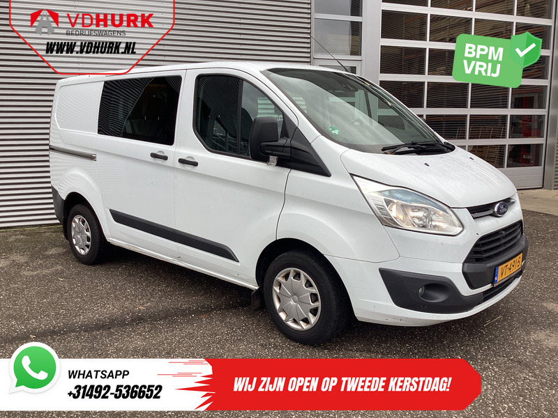 Ford Transit Custom 2.2 TDCI Trend DC Dubbel Cabine EXPORT 6 Pers./ Navi/ Camera/ Cruise/ Airco / PDC V+A/ Trekhaak - Легковий фургон, Вантажопасажирський фургон: фото 1 Ford Transit Custom 2.2 TDCI Trend DC Dubbel Cabine EXPORT 6 Pers./ Navi/ Camera/ Cruise/ Airco / PDC V+A/ Trekhaak - Легковий фургон, Вантажопасажирський фургон: фото 1