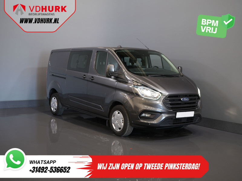 Ford Transit Custom 320 2.0 TDCI 130 pk Aut. L2 Trend BPM VRIJ! Dubbel Cabine DC Carplay/ Stoelverw./ PDC/ Cruise/ Trekhaak/ Airco - Легковий фургон, Вантажопасажирський фургон: фото 1 Ford Transit Custom 320 2.0 TDCI 130 pk Aut. L2 Trend BPM VRIJ! Dubbel Cabine DC Carplay/ Stoelverw./ PDC/ Cruise/ Trekhaak/ Airco - Легковий фургон, Вантажопасажирський фургон: фото 1