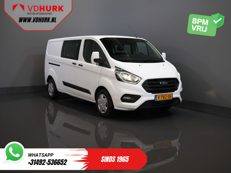Ford Transit Custom 340 2.0 TDCI 130 pk L2 Dubbel Cabine DC BPM VRIJ! 6 Pers./ 2.8t Trekverm./ PDC/ Cruise/ Trekhaak/ Airco - Легковий фургон, Вантажопасажирський фургон: фото 1 Ford Transit Custom 340 2.0 TDCI 130 pk L2 Dubbel Cabine DC BPM VRIJ! 6 Pers./ 2.8t Trekverm./ PDC/ Cruise/ Trekhaak/ Airco - Легковий фургон, Вантажопасажирський фургон: фото 1