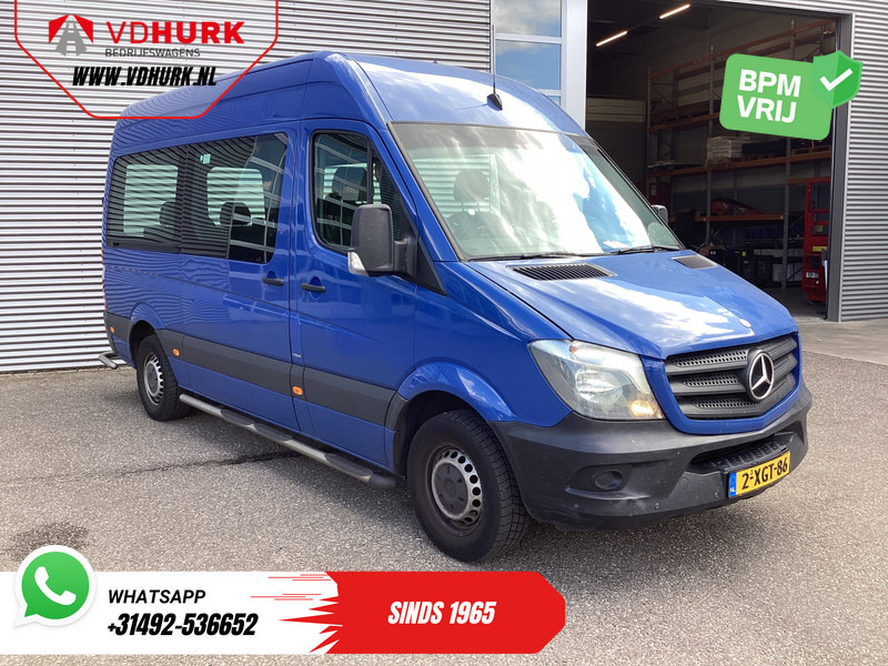 Mercedes-Benz Sprinter 213 2.2 CDI Aut. L2H2 9 Persoons EXPORT Incl. BTW&BPM €13.915,- Airco/ PDC/ Sidebars/ Rearbar - Мікроавтобус, Пасажирський фургон: фото 1 Mercedes-Benz Sprinter 213 2.2 CDI Aut. L2H2 9 Persoons EXPORT Incl. BTW&BPM €13.915,- Airco/ PDC/ Sidebars/ Rearbar - Мікроавтобус, Пасажирський фургон: фото 1