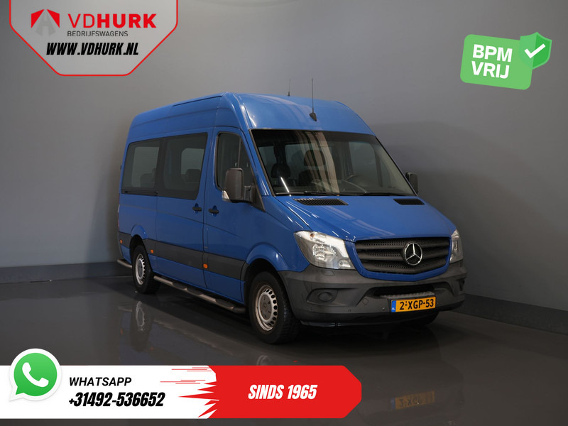 Mercedes-Benz Sprinter 213 2.2 CDI Aut. L2H2 9 Persoons EXPORT Incl. BTW&BPM €13.915,- Airco/ PDC V+A/ Side & Rearbar - Мікроавтобус, Пасажирський фургон: фото 1 Mercedes-Benz Sprinter 213 2.2 CDI Aut. L2H2 9 Persoons EXPORT Incl. BTW&BPM €13.915,- Airco/ PDC V+A/ Side & Rearbar - Мікроавтобус, Пасажирський фургон: фото 1