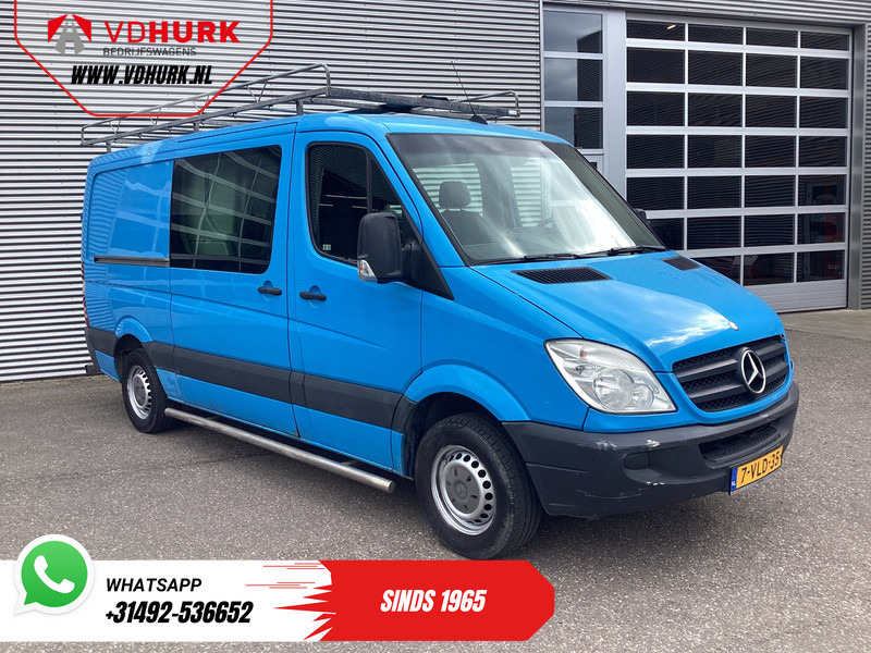 Mercedes-Benz Sprinter 313 2.2 CDI Aut. L2 DC Dubbel Cabine EXPORT ONLY Airco/ 2.8t Trekverm./ Imperiaal & Trap/ 7 Pers. - Суцільнометалевий фургон, Вантажопасажирський фургон: фото 1 Mercedes-Benz Sprinter 313 2.2 CDI Aut. L2 DC Dubbel Cabine EXPORT ONLY Airco/ 2.8t Trekverm./ Imperiaal & Trap/ 7 Pers. - Суцільнометалевий фургон, Вантажопасажирський фургон: фото 1