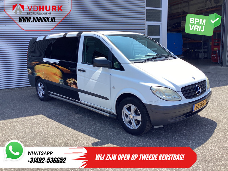 Mercedes-Benz Vito 109 CDI L3 EXPORT ONLY (€6.655,- Incl. BTW/BPM Vrij!) 9 Persoons/ Kombi/ Combi/ 9P/ Sidebars/ Camera/ Trekhaak/ Airco - Мікроавтобус, Пасажирський фургон: фото 1 Mercedes-Benz Vito 109 CDI L3 EXPORT ONLY (€6.655,- Incl. BTW/BPM Vrij!) 9 Persoons/ Kombi/ Combi/ 9P/ Sidebars/ Camera/ Trekhaak/ Airco - Мікроавтобус, Пасажирський фургон: фото 1