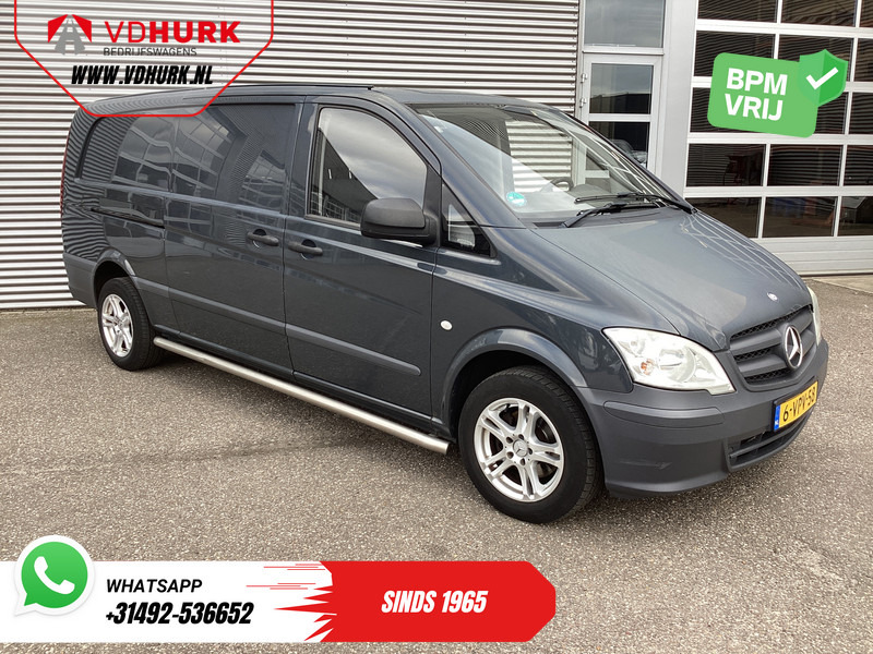Mercedes-Benz Vito 110 CDI L3 EXPORT NL Auto/ APK 02-2026/ Airco/ LMV/ Sidebars/ Betimmering/ Radio - Легковий фургон: фото 1 Mercedes-Benz Vito 110 CDI L3 EXPORT NL Auto/ APK 02-2026/ Airco/ LMV/ Sidebars/ Betimmering/ Radio - Легковий фургон: фото 1