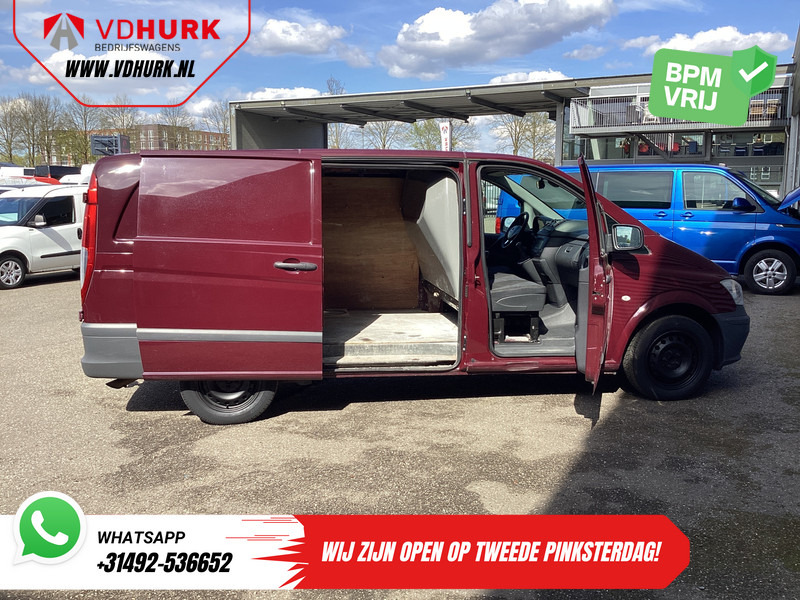 Mercedes-Benz Vito 113 CDI L2 EXPORT ONLY APK 2-2026/ PDC/ Cruise/ Trekhaak/ Airco - Легковий фургон: фото 5 Mercedes-Benz Vito 113 CDI L2 EXPORT ONLY APK 2-2026/ PDC/ Cruise/ Trekhaak/ Airco - Легковий фургон: фото 5