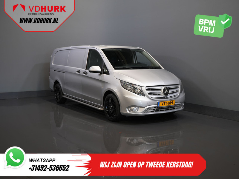 Mercedes-Benz Vito 114 CDI Aut. L3 BPM VRIJ! NL Auto/ Carplay/ Cruise/ DAB/ Camera/ LMV 18”/ Sidebars - Легковий фургон: фото 1 Mercedes-Benz Vito 114 CDI Aut. L3 BPM VRIJ! NL Auto/ Carplay/ Cruise/ DAB/ Camera/ LMV 18”/ Sidebars - Легковий фургон: фото 1