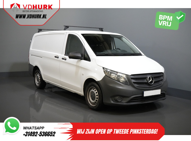Mercedes-Benz Vito 116 CDI Aut. L2 RWD BPM VRIJ! Standkachel/ Navi/ Stoelverw./ Carplay/ Camera/ Cruise/ Trekhaak/ Airco - Легковий фургон: фото 1 Mercedes-Benz Vito 116 CDI Aut. L2 RWD BPM VRIJ! Standkachel/ Navi/ Stoelverw./ Carplay/ Camera/ Cruise/ Trekhaak/ Airco - Легковий фургон: фото 1