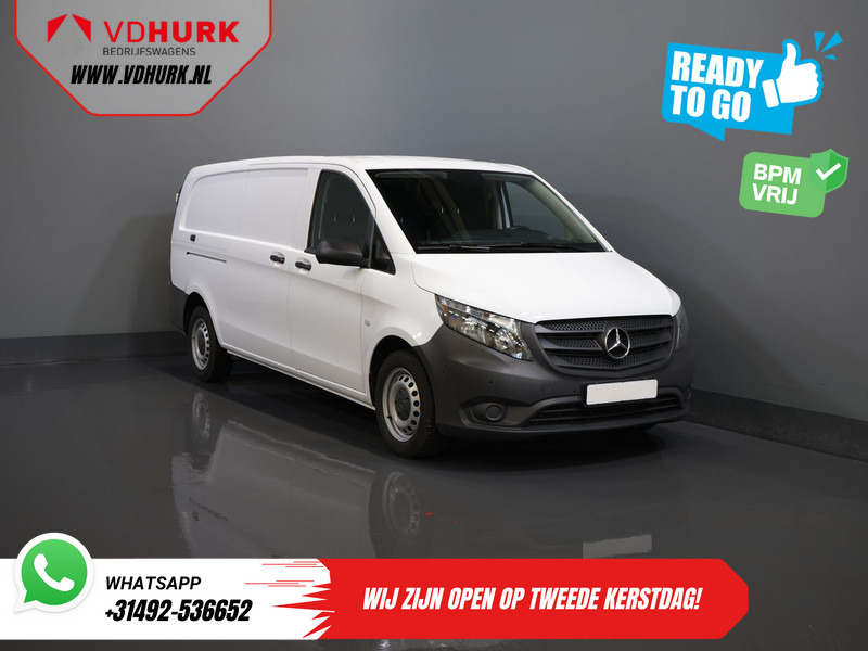 Mercedes-Benz Vito 116 CDI Aut. L3 XL BPM VRIJ! Carplay/ Stoelverw./ 270gr deuren/ Cruise/ Airco/ Navi/ Camera/ PDC - Суцільнометалевий фургон: фото 1 Mercedes-Benz Vito 116 CDI Aut. L3 XL BPM VRIJ! Carplay/ Stoelverw./ 270gr deuren/ Cruise/ Airco/ Navi/ Camera/ PDC - Суцільнометалевий фургон: фото 1